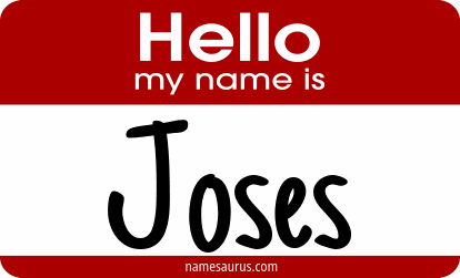 Hello my name is Joses png download