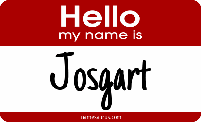 Hello my name is Josgart png download
