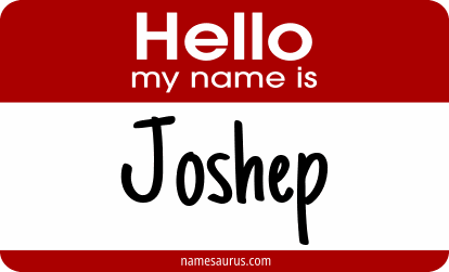 Hello my name is Joshep png download
