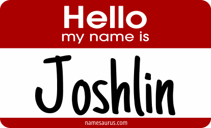 Hello my name is Joshlin png download