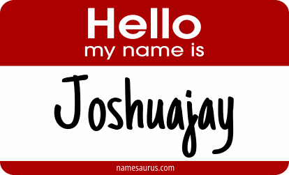 Hello my name is Joshuajay png download