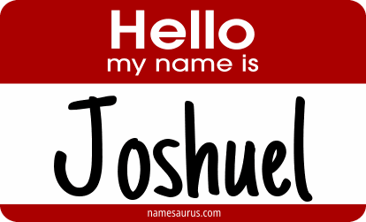 Hello my name is Joshuel png download
