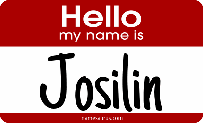 Hello my name is Josilin png download