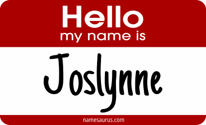 Hello my name is Joslynne png download