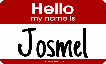 Hello my name is Josmel png download