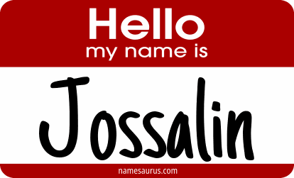 Hello my name is Jossalin png download