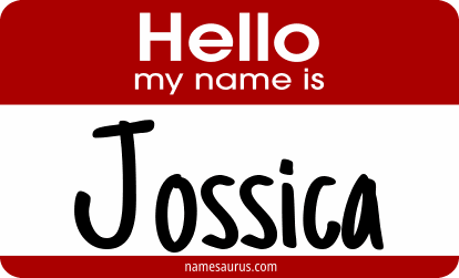 Hello my name is Jossica png download