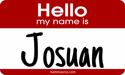 Hello my name is Josuan png download