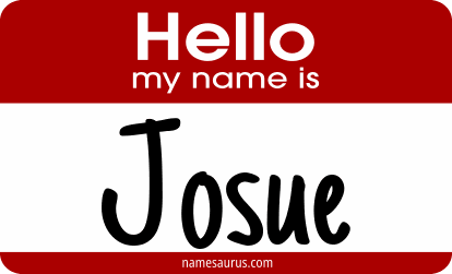 Hello my name is Josue png download