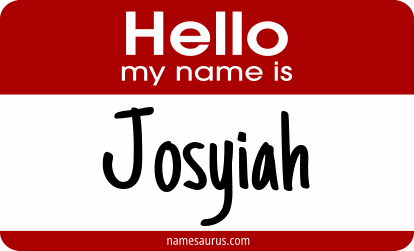 Hello my name is Josyiah png download