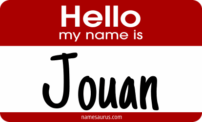 Hello my name is Jouan png download