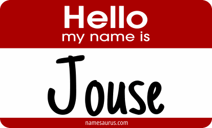 Hello my name is Jouse png download