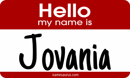 Hello my name is Jovania png download