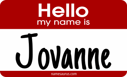 Hello my name is Jovanne png download