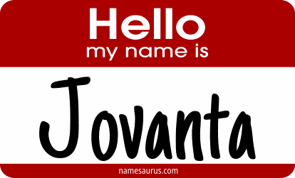 Hello my name is Jovanta png download