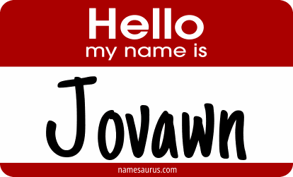 Hello my name is Jovawn png download