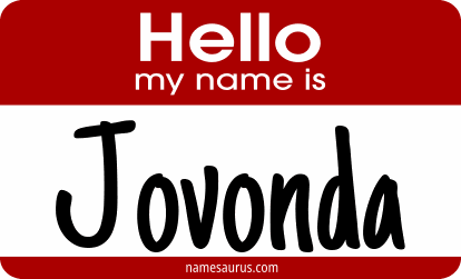 Hello my name is Jovonda png download
