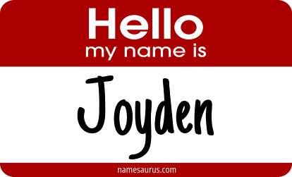 Hello my name is Joyden png download