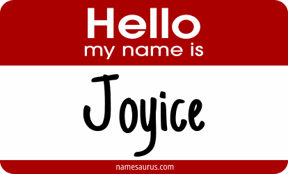 Hello my name is Joyice png download