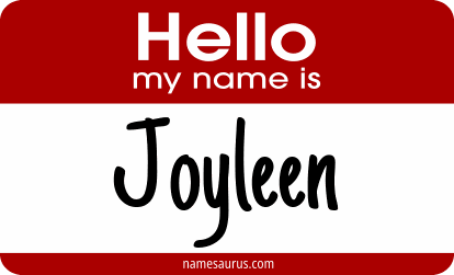 Hello my name is Joyleen png download