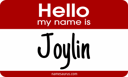 Hello my name is Joylin png download