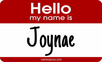 Hello my name is Joynae png download