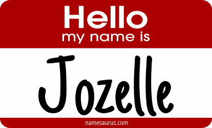 Hello my name is Jozelle png download