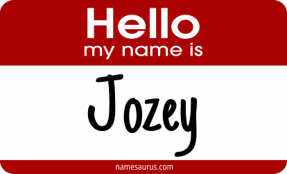 Hello my name is Jozey png download