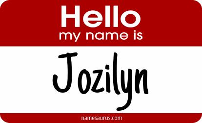 Hello my name is Jozilyn png download