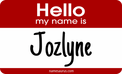 Hello my name is Jozlyne png download