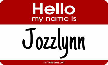 Hello my name is Jozzlynn png download