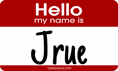 Hello my name is Jrue png download