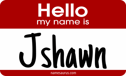 Hello my name is Jshawn png download