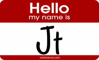 Hello my name is Jt png download