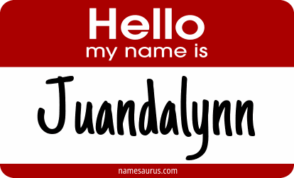 Hello my name is Juandalynn png download