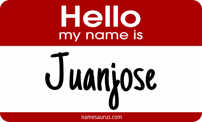 Hello my name is Juanjose png download