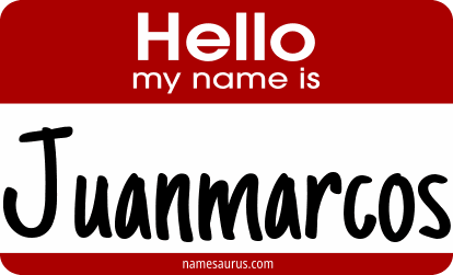 Hello my name is Juanmarcos png download