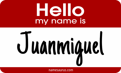 Hello my name is Juanmiguel png download