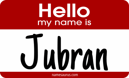 Hello my name is Jubran png download
