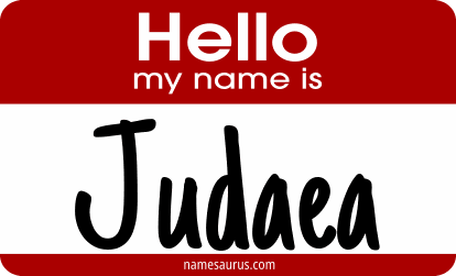 Hello my name is Judaea png download