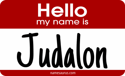 Hello my name is Judalon png download