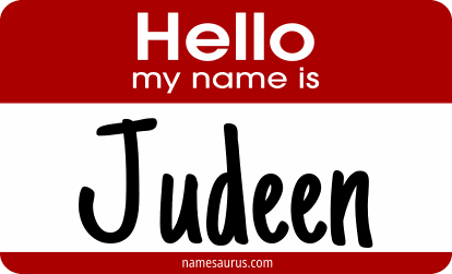 Hello my name is Judeen png download