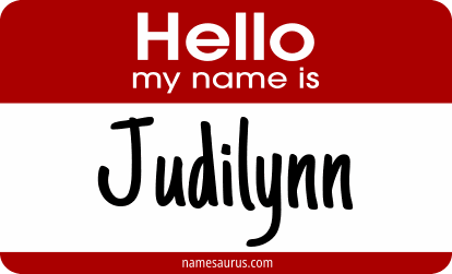 Hello my name is Judilynn png download
