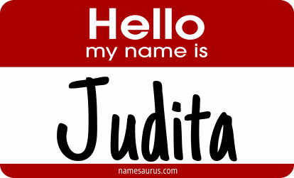 Hello my name is Judita png download