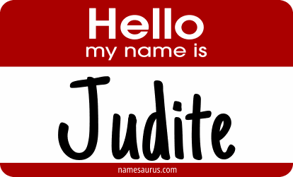 Hello my name is Judite png download