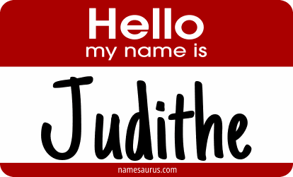 Hello my name is Judithe png download