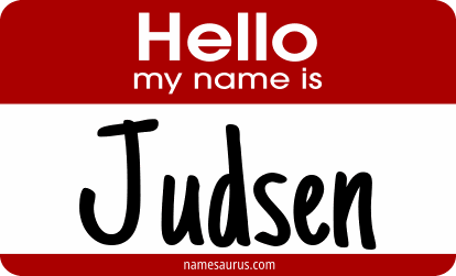 Hello my name is Judsen png download