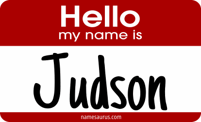 Hello my name is Judson png download