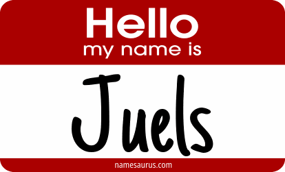 Hello my name is Juels png download
