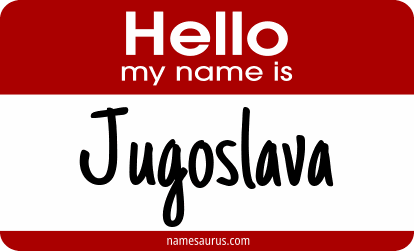 Hello my name is Jugoslava png download